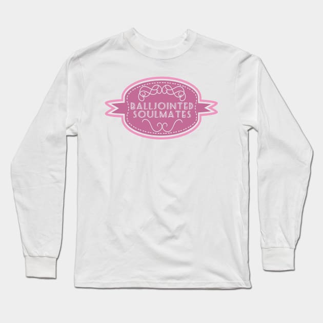 Balljointed Soulmates Design rose Long Sleeve T-Shirt by Qwerdenker Music Merch